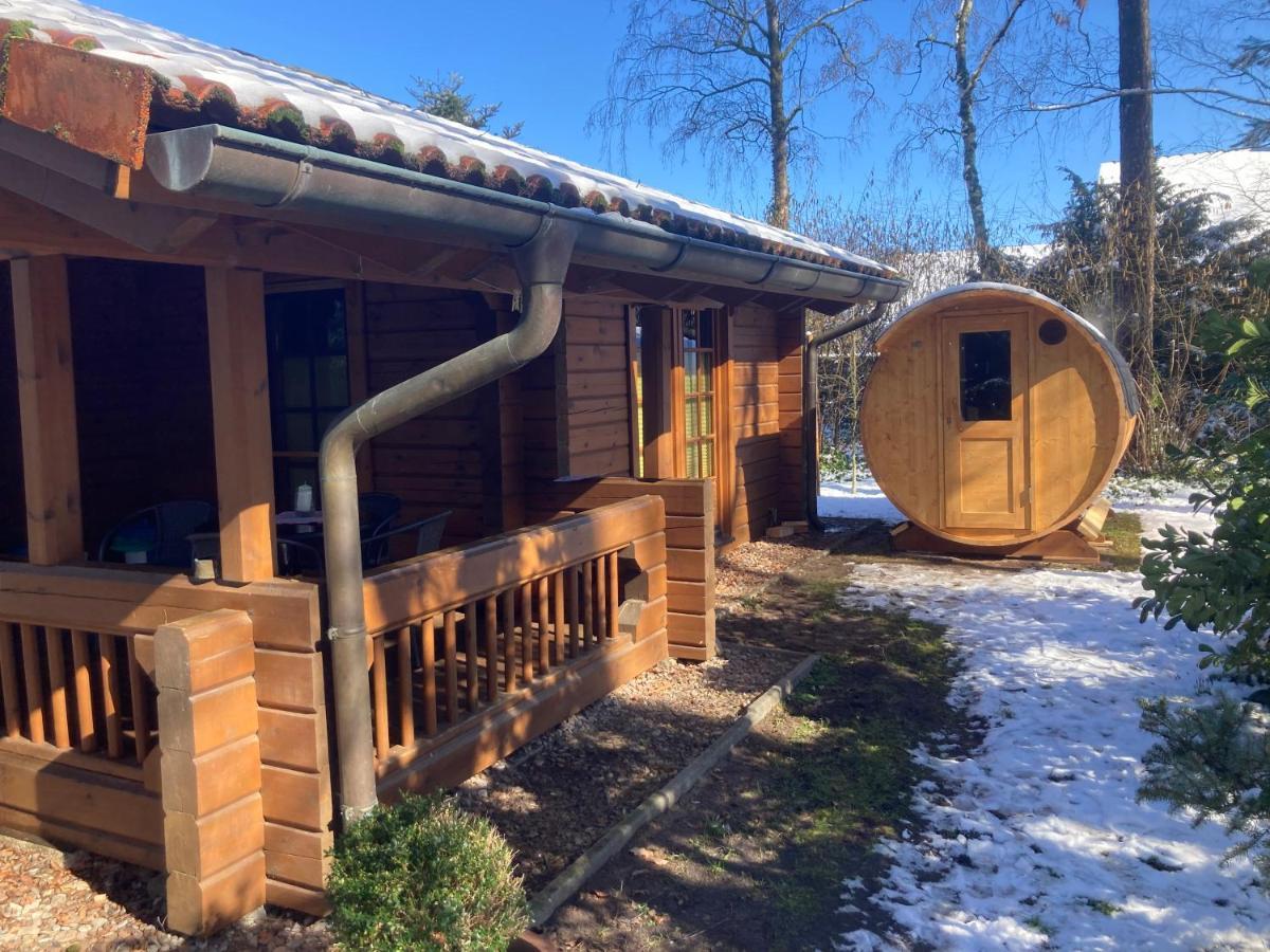 Ferienblockhäuser am Steinhuder Meer Wunstorf Exterior foto